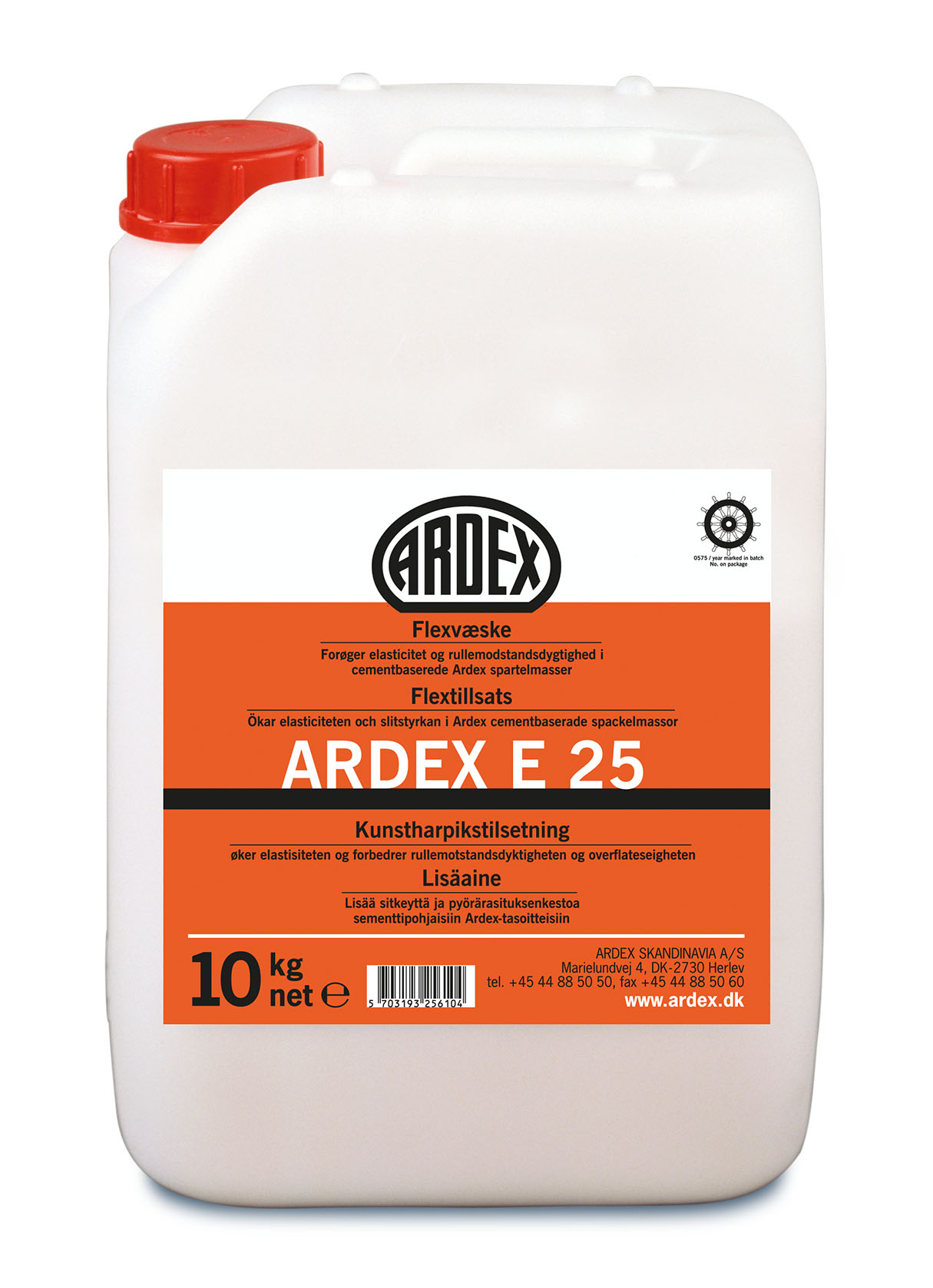 Lisäaine lattitasoitukseen Ardex E25 10kg