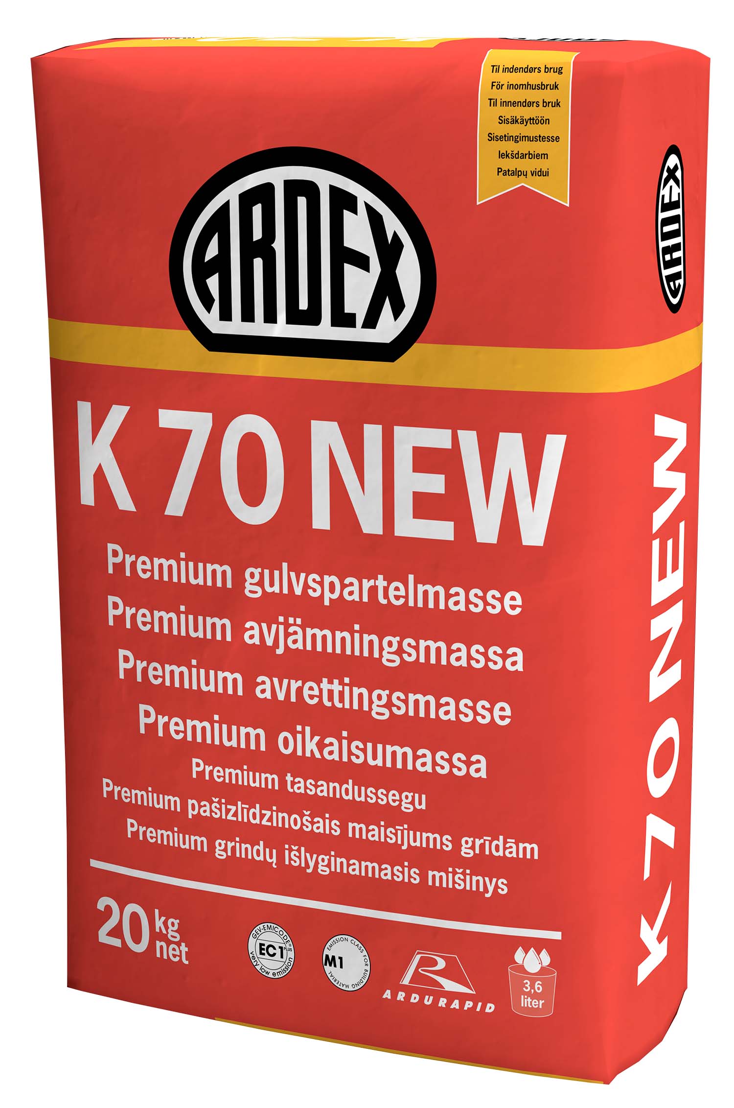 Oikaisumassa Ardex K70 20kg