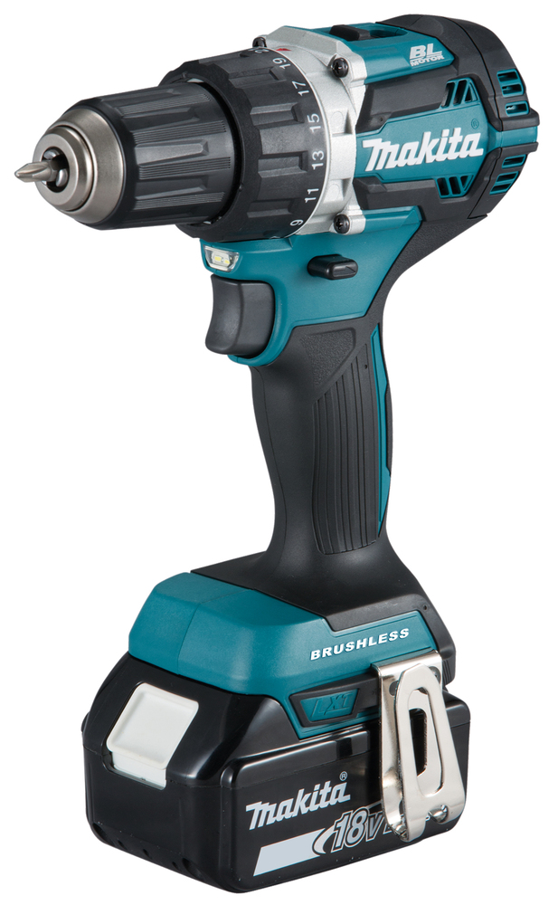 Porakone Makita Makita DDF484Z 18V, hiiliharjaton, 54-30 Nm, 1,8kg. Runkoversio