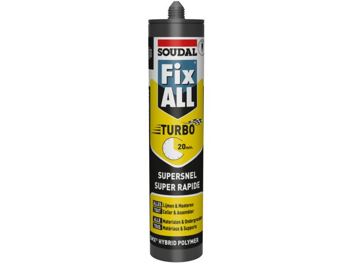 Soudal Fix All Turbo 290ml black
