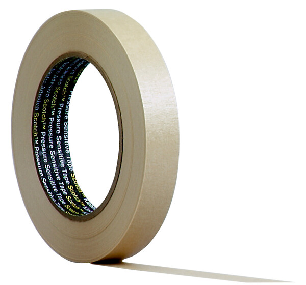 Maalarinteippi 3M 233 19mm/50m 20rll/ltk, +120°C, vedenkestävä