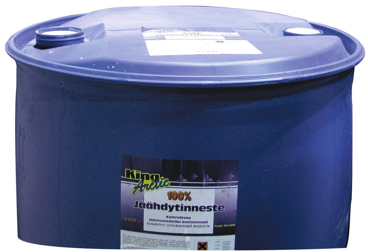 Coolant monoethylene glycol 100% BS 6580/2010 standard 200lit