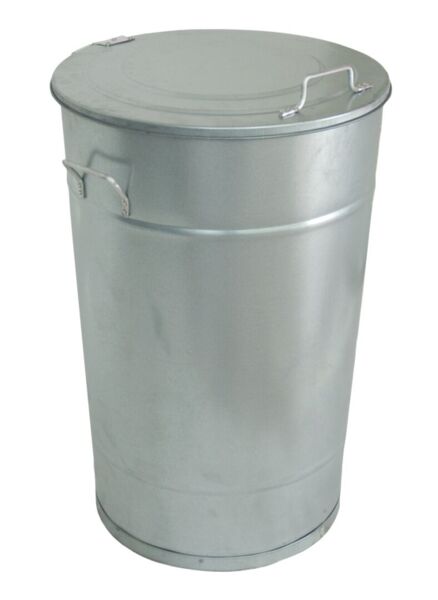 Metal waste bin 70,0L