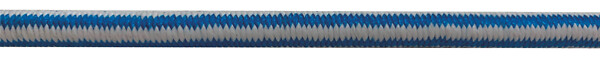 Gummikabel 10mm tygyta blå/vit 1083121 100m/reel