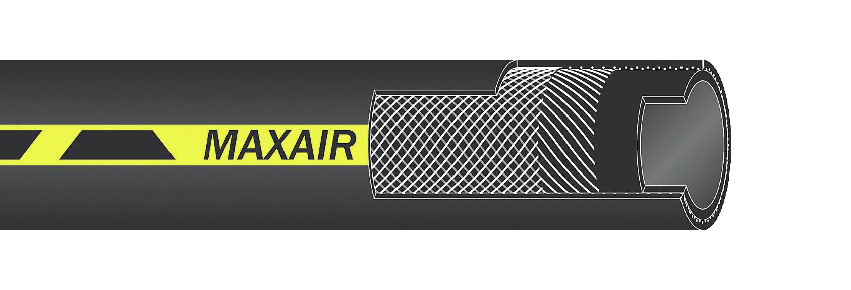 Paineilmaletku Maxair SBR Synt. 08/14 15bar tekstiilivahv. 40M