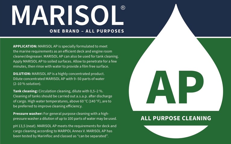 Marisol AP All Purpose Cleaner 208lit 