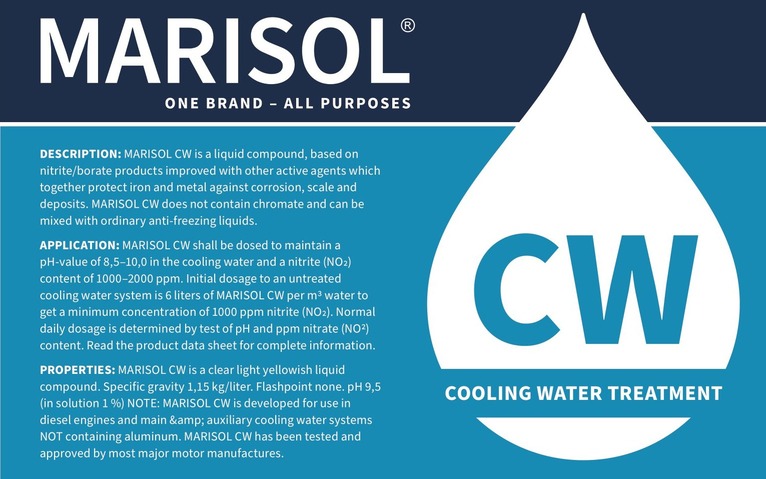 Marisol CW Cooling Water Treatment 25lit