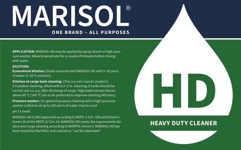 Marisol HD Heavy Duty Cleaner 208lit