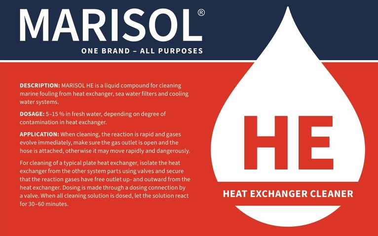 Marisol HE Heat Exchanger Cleaner 25lit