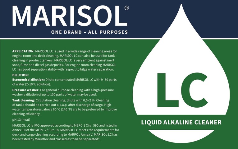 Marisol LC Liquid Alkaline Cleaner 25lit