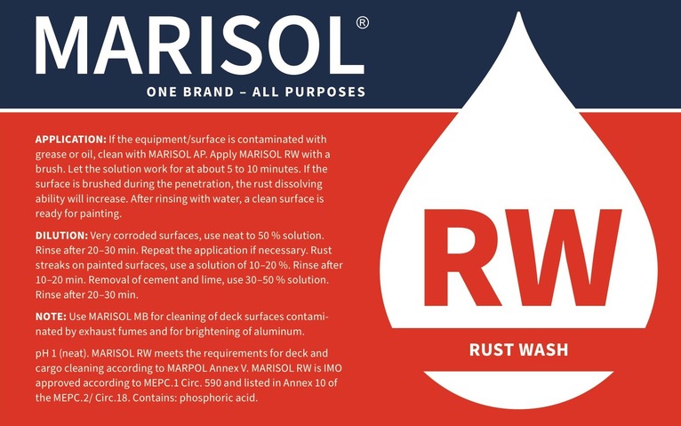 Marisol RW Rust Wash 30kg