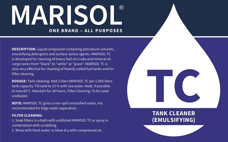 Marisol TC Tank Cleaning 25lit