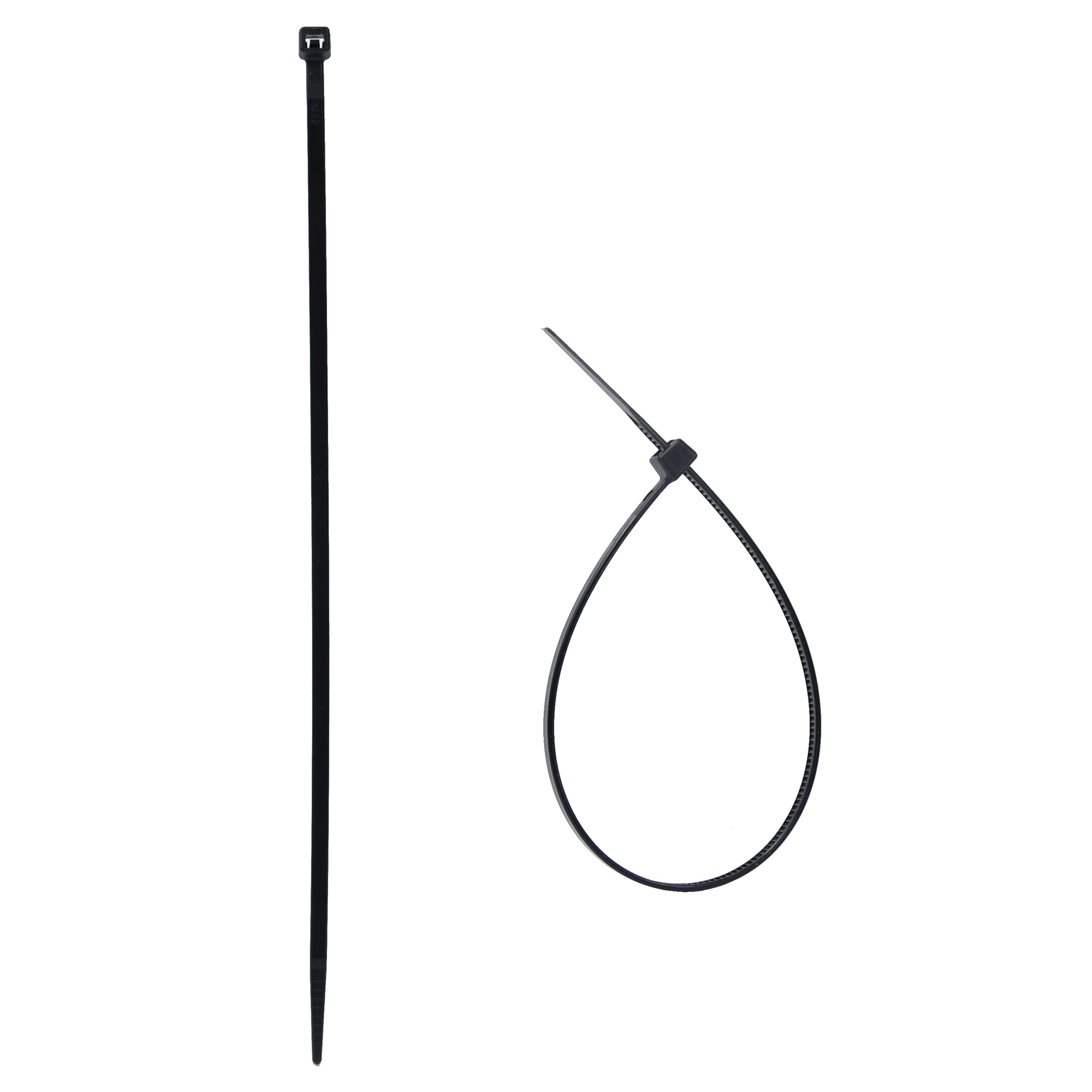 Nippuside musta 3,5x200mm 100kpl