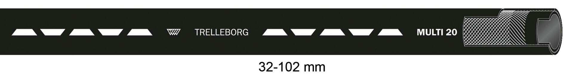 Paineilmaletku Multi 20 10-17 L=40m
