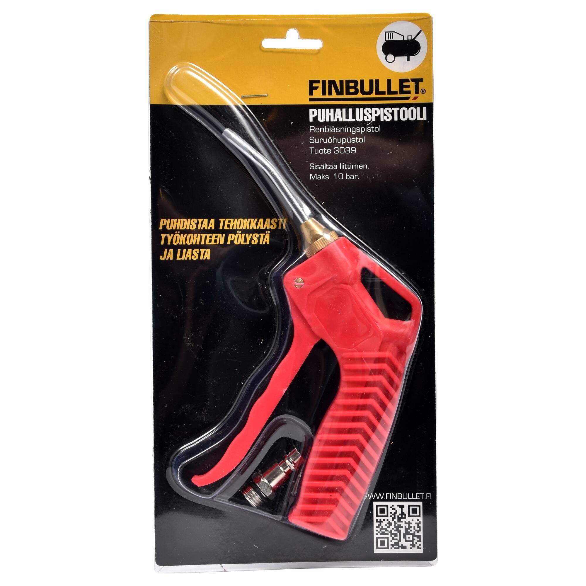 Pneumatic gun short