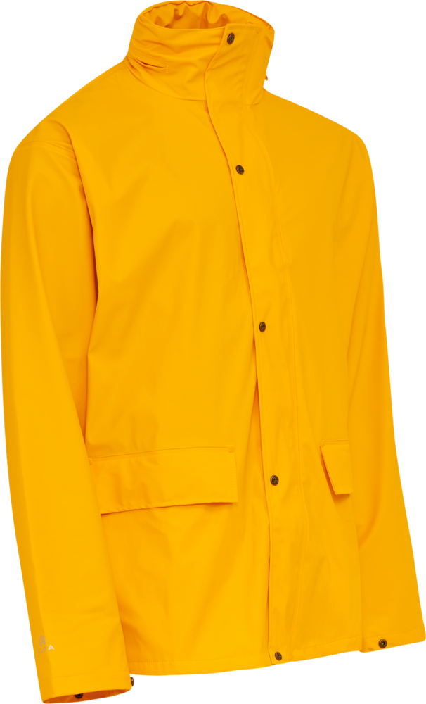 Yellow raincoat size L