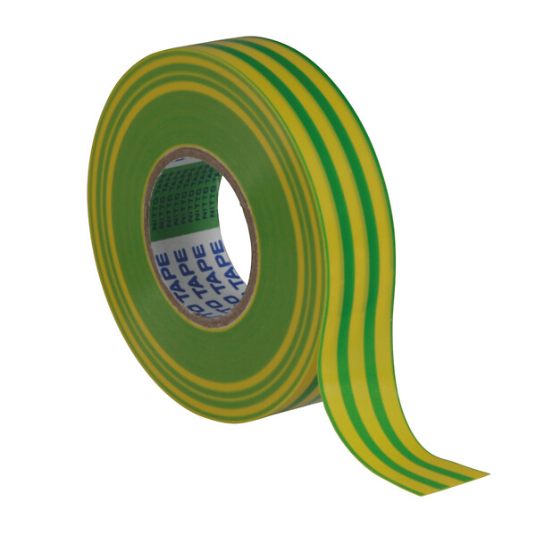 Värimerkintäteippi NITTO 21 19mm x20m keltavihreä