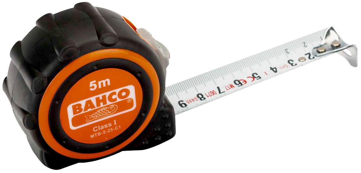Rullamitta Bahco MTB-5-25-C1 5M 25mm luokka 1
