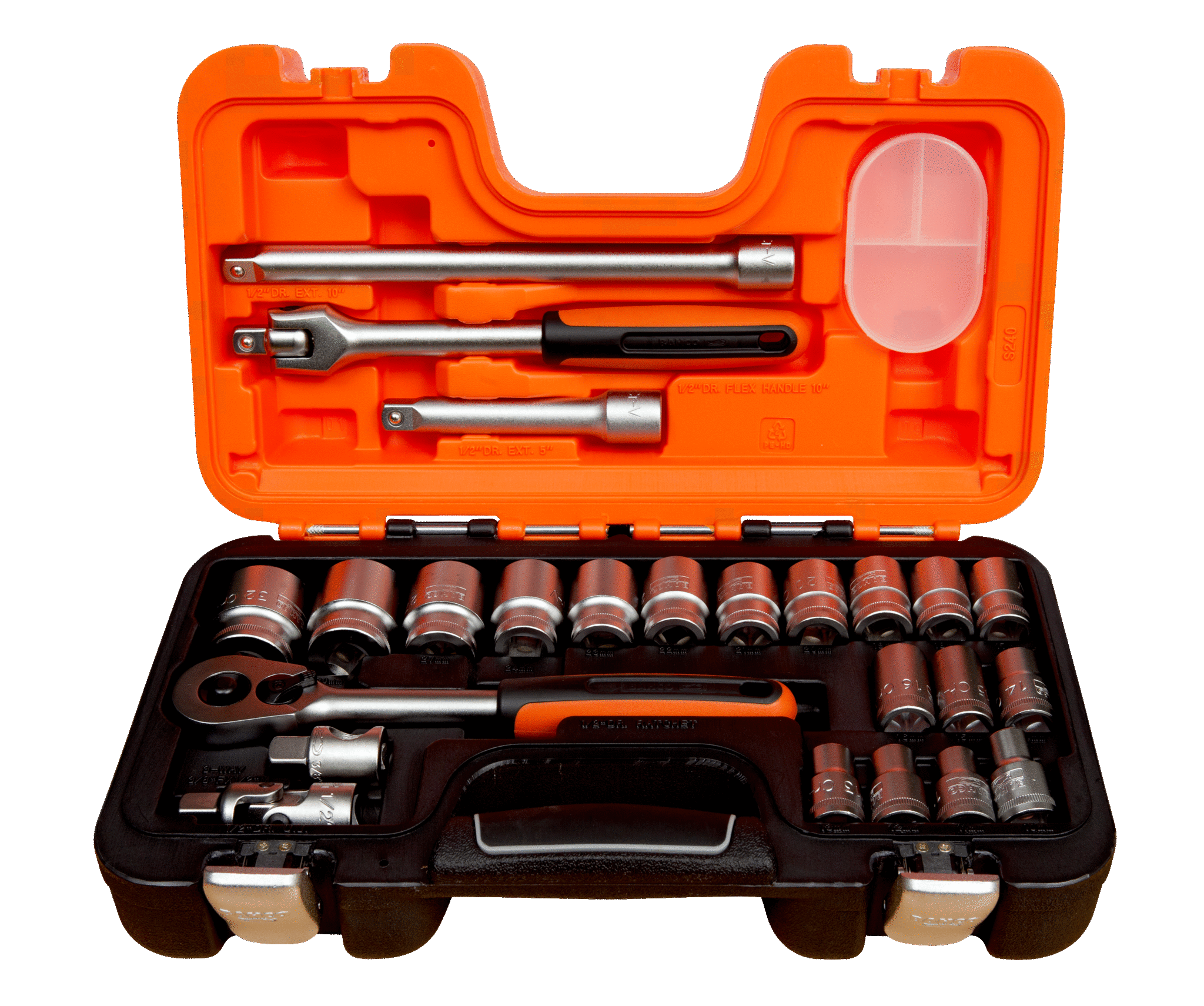 Hylsysarja Bahco S240 1/2", 24-osainen