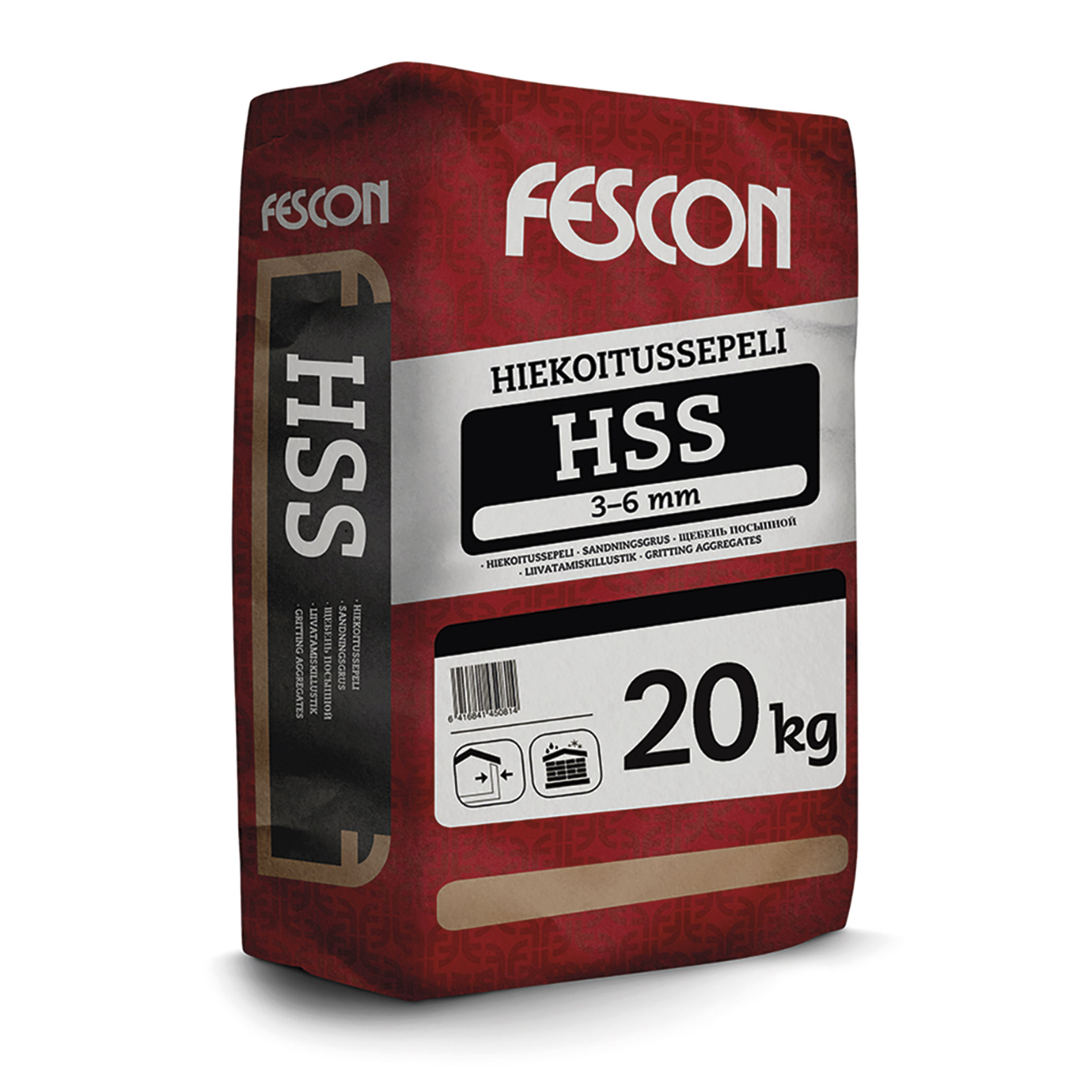Hiekoitussepeli 3-6mm 25kg