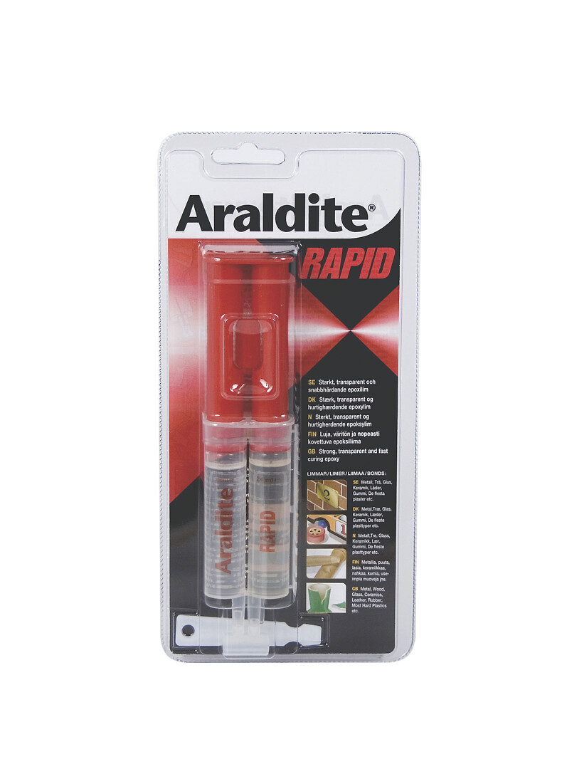 Araldite Rapid 2x15ml 50624 väritön