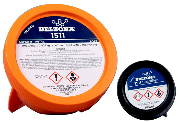 Belzona 1511 Super-HT metal