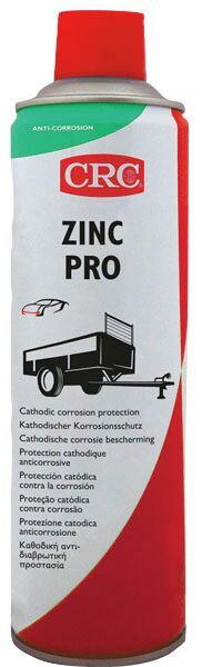 CRC Zinc spray for cold galvanising 500/650 ml