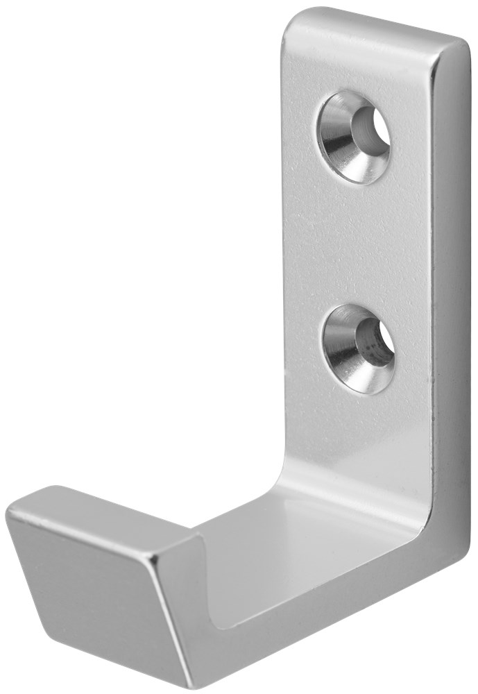 Clothes hook Hermeta aluminium anodized 0139-02