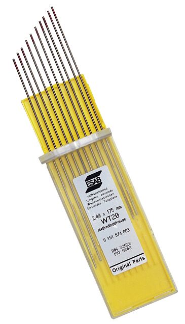 Volframelektrodi kulta plus 1,6 ESAB 0151574051