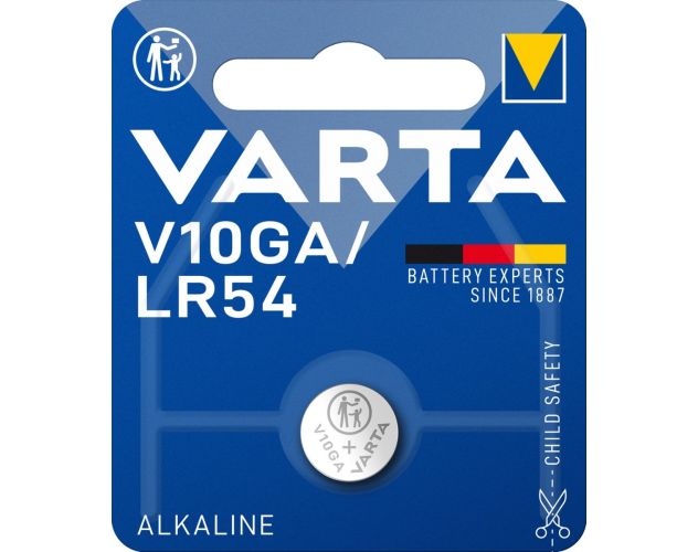 Akku nappiparisto Varta V10GA LR54