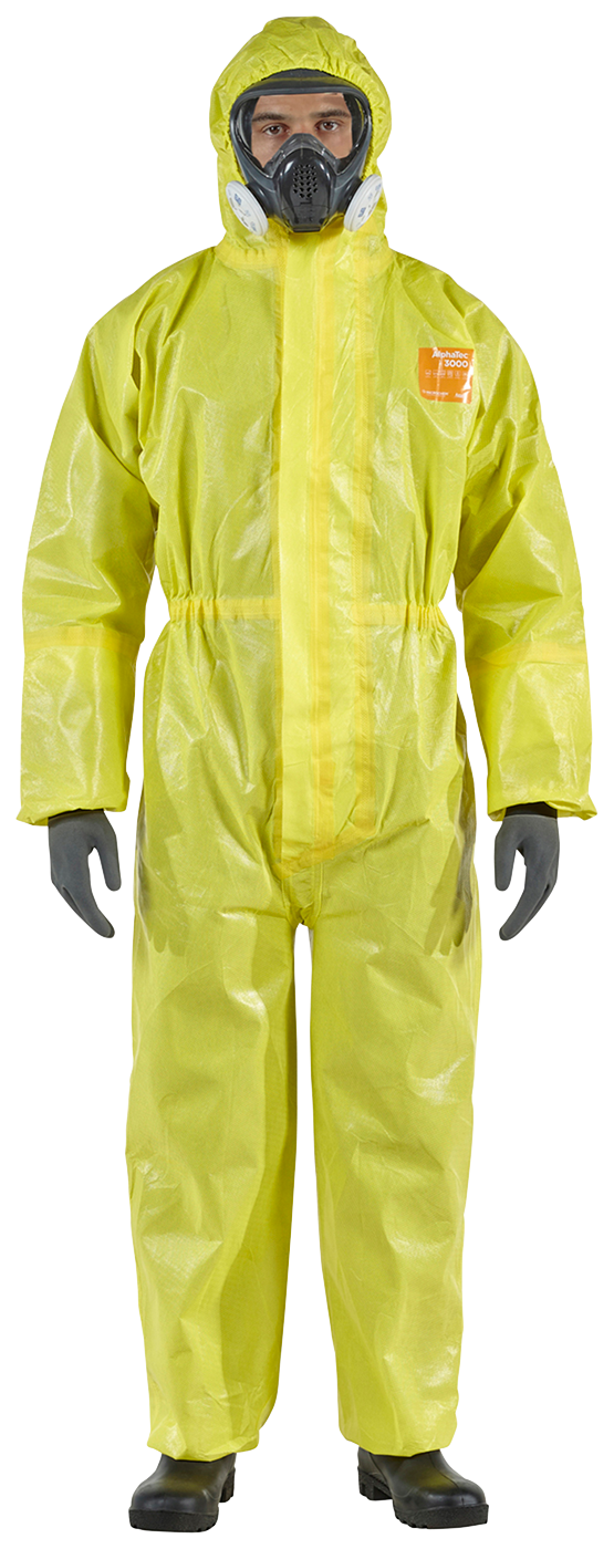 Kemikaalisuojahaalari Ansell AlphaTec 3000 XXL