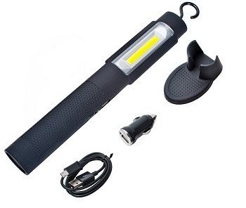 USB-ladattava 3 W COB Valaisin