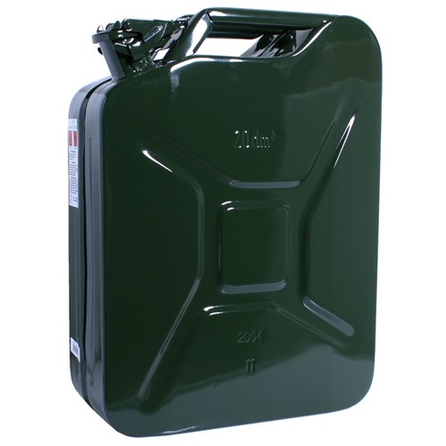 Jerrykannu kanisteri (metalli) 20L