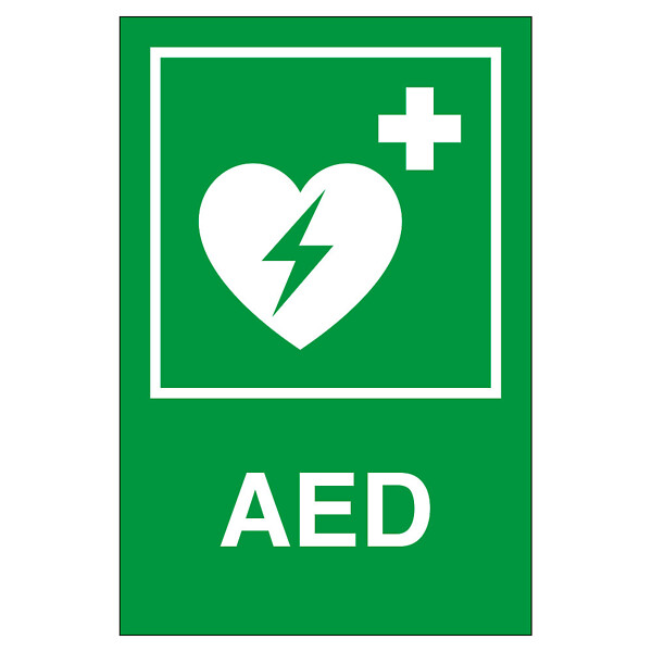 Opaste muovi 200x300mm AED Defibrillaattori