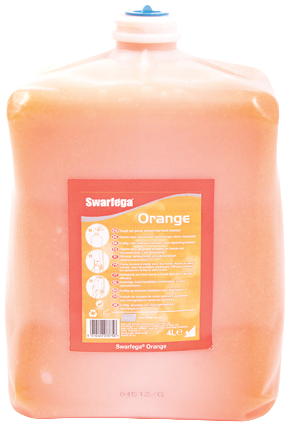Käsienpuhdistusaine DEB Swarfega Orange 4lit