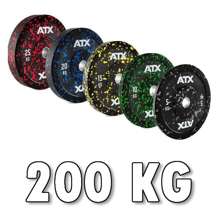 ATX Color Splash Rubber Bumper levypainosarja 200 kg