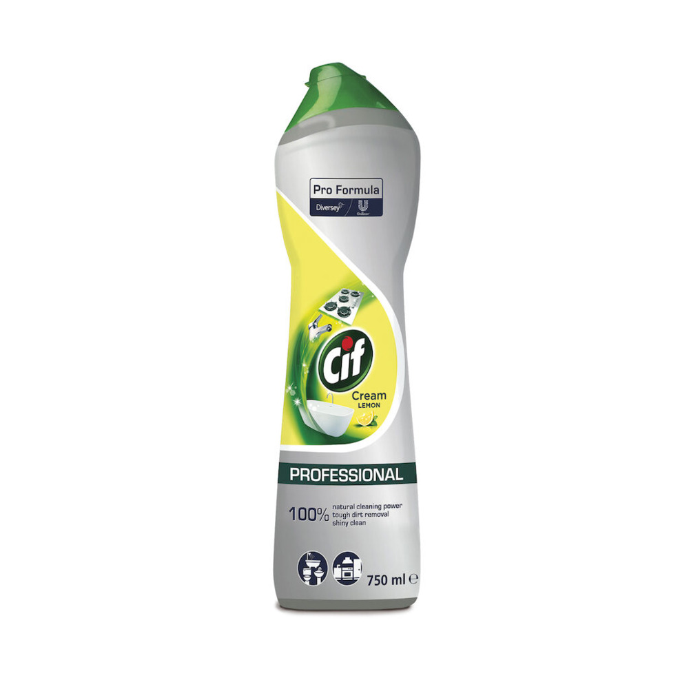 Rubbing fluid  Cif Professional Cream lemon 750ml