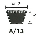 A 82 (2083) Optibelt V-belt VB