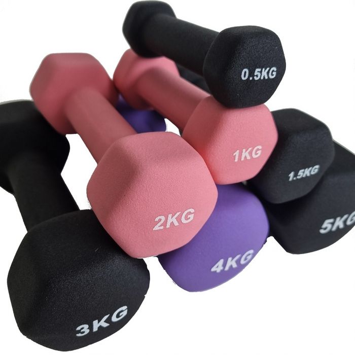 Dumbbell Corefit pink 2kg