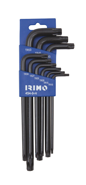 L-wrench set Torx TR10 - TR50