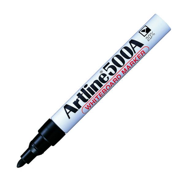 Whiteboard pen Artline K-500A 2mm round black