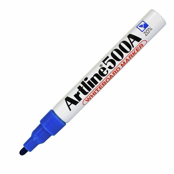 Whiteboard pen Artline K-500A 2mm round blue