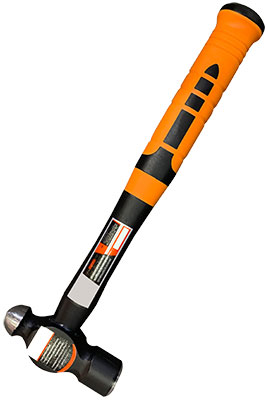 Kuulapäävasara 80z kumikahvalla 227g, pituus 310mm