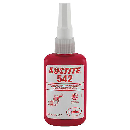Kierretiiviste Loctite 542 234395 keskiluja 10ml