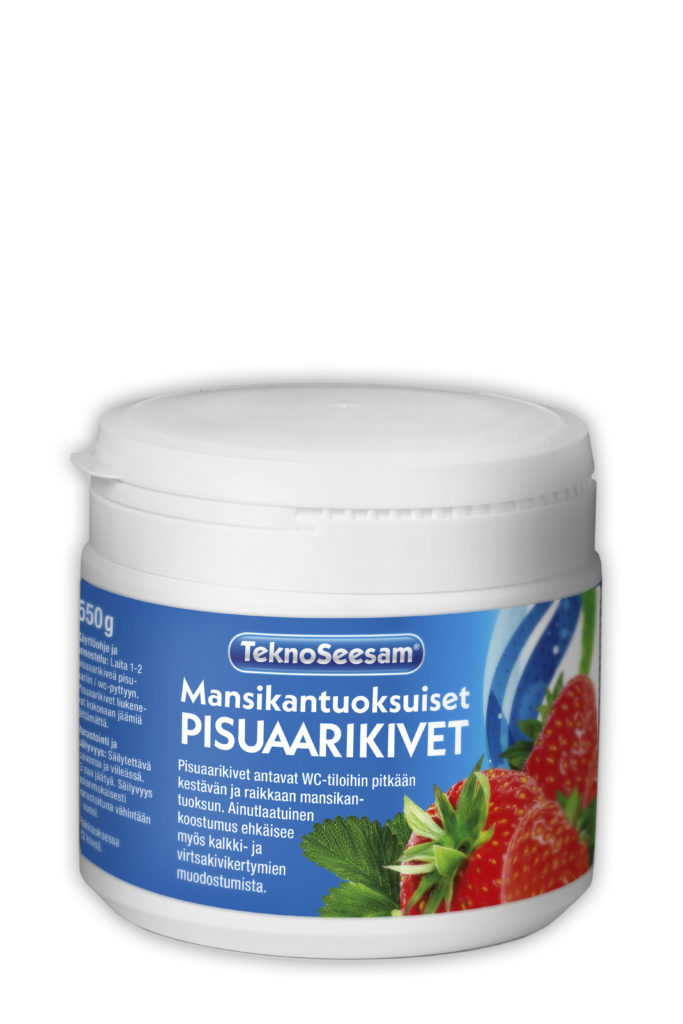 TeknoSeesam Mansikantuoksuiset Pisuaarikivet 550g