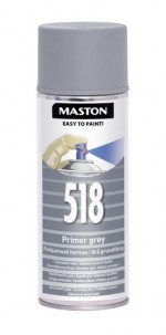 Pohjamaalispray Maston Primer Harmaa 518 400ml