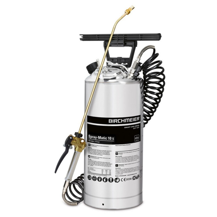 Paineruisku Spray-Matic 10 S 10 l, paineilmatäyttöventtiili